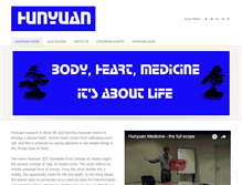 Tablet Screenshot of hunyuaninstitute.com